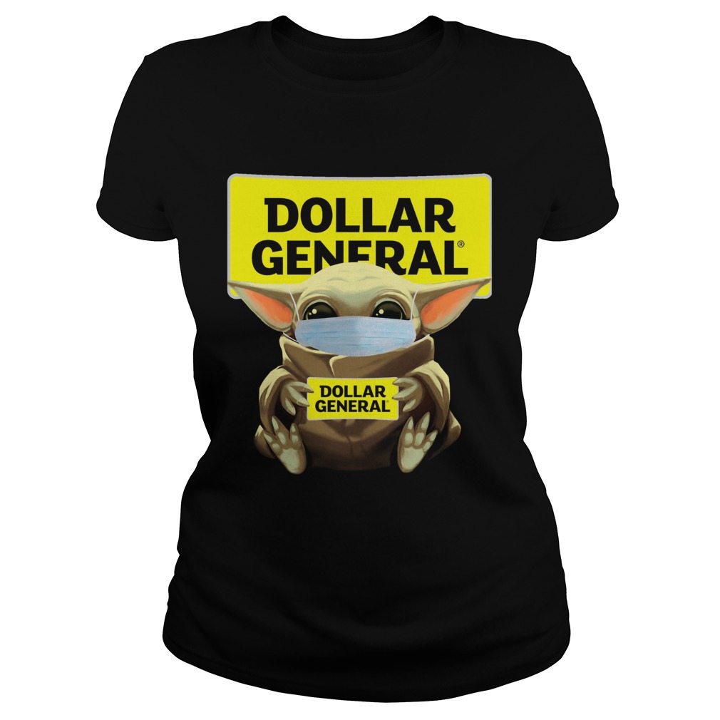 Baby Yoda Mask Hug Dollar General Classic Ladies