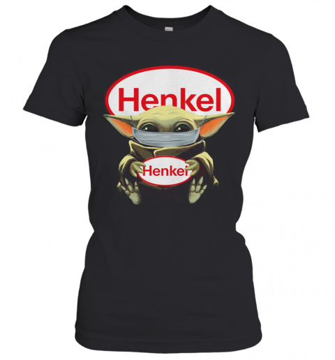 Baby Yoda Mask Hug Henkel T-Shirt Classic Women's T-shirt