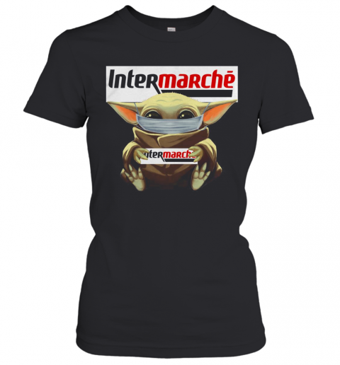 Baby Yoda Mask Hug Intermarche T-Shirt Classic Women's T-shirt
