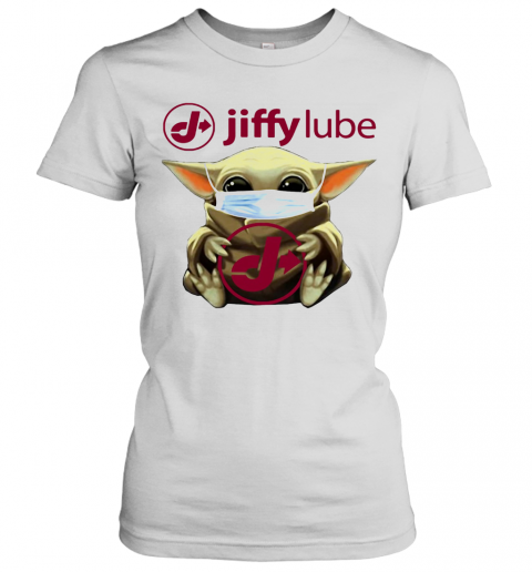 Baby Yoda Mask Hug Jiffy Lube T-Shirt Classic Women's T-shirt