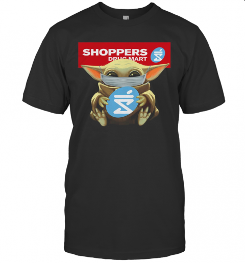 Baby Yoda Mask Hug Shoppers Drug Mart T-Shirt