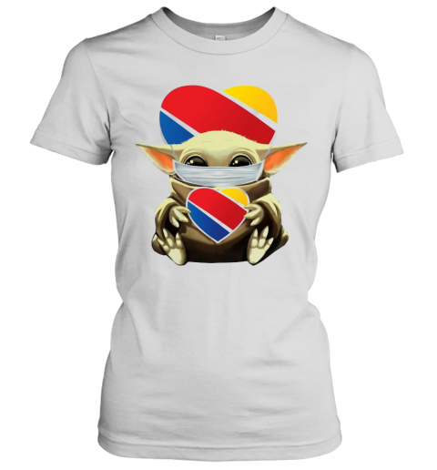 Baby Yoda Mask Hug Southwest Airlines T-Shirt Classic Women's T-shirt