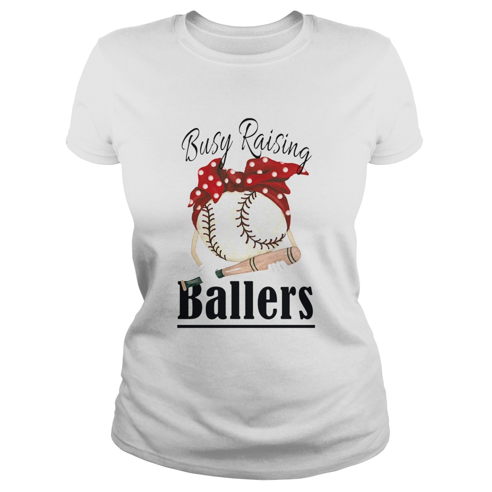 Baseball busy raising ballers bow Classic Ladies