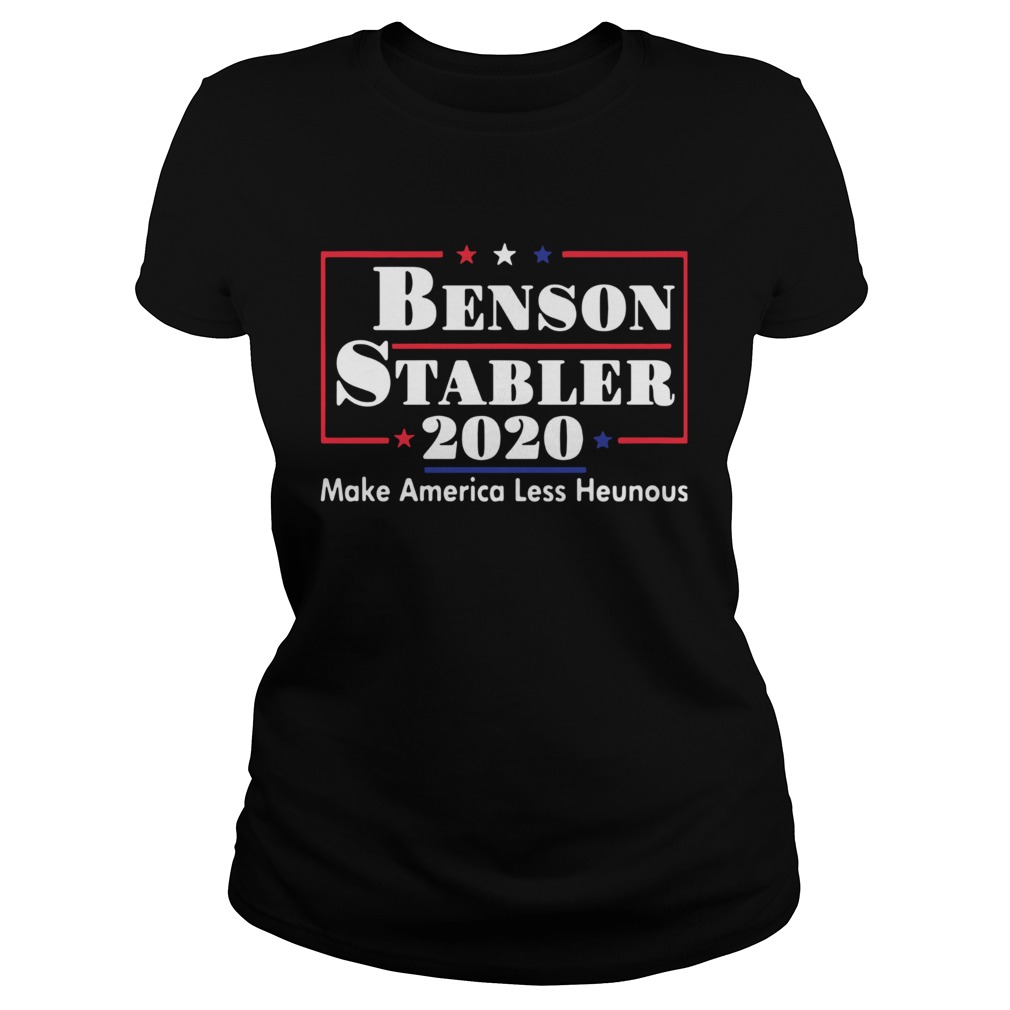 Benson Stabler 2020 Make America Less Heinous Classic Ladies