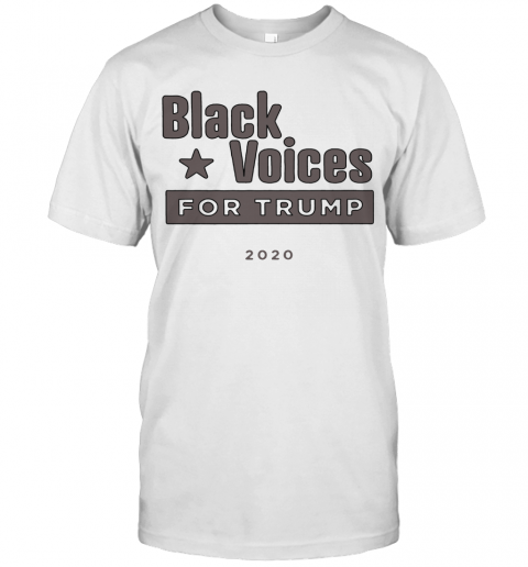 Black Voices For Donald Trump 2020 T-Shirt