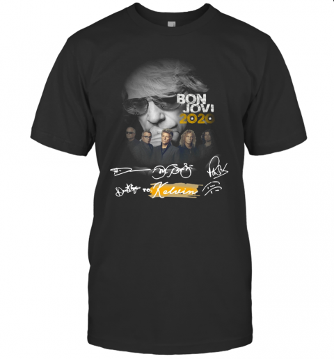 Bon Jovi 2020 Signature To Kelvin T-Shirt