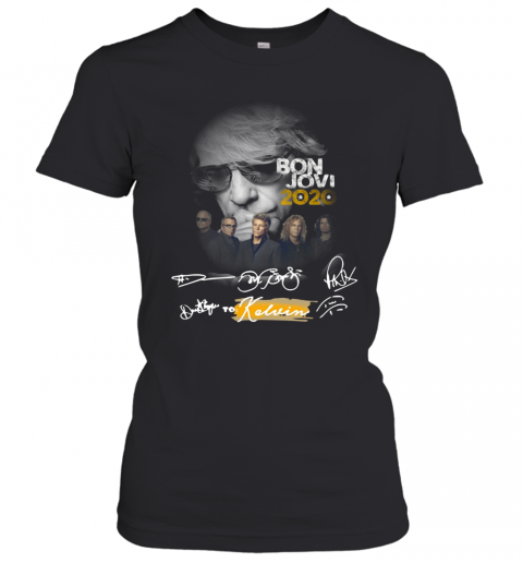 Bon Jovi 2020 Signature To Kelvin T-Shirt Classic Women's T-shirt