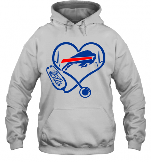 Buffalo Bills Nurse Heartbeat T-Shirt Unisex Hoodie