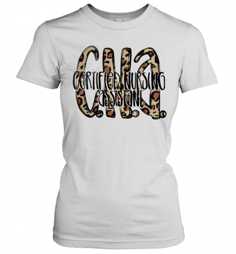 CNA Leopard Art Word T-Shirt Classic Women's T-shirt