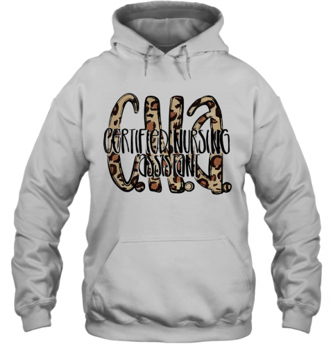 CNA Leopard Art Word T-Shirt Unisex Hoodie