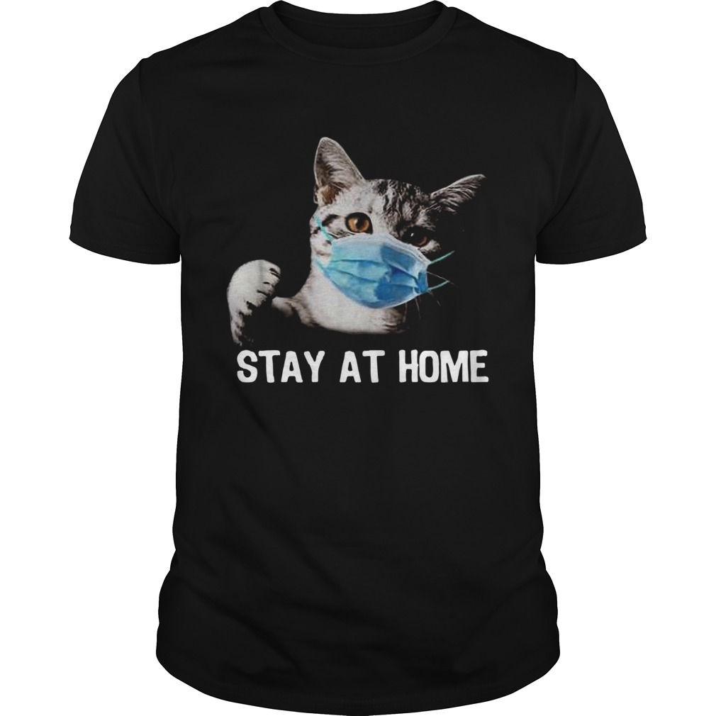 Cat Mask Stay At Home shirt