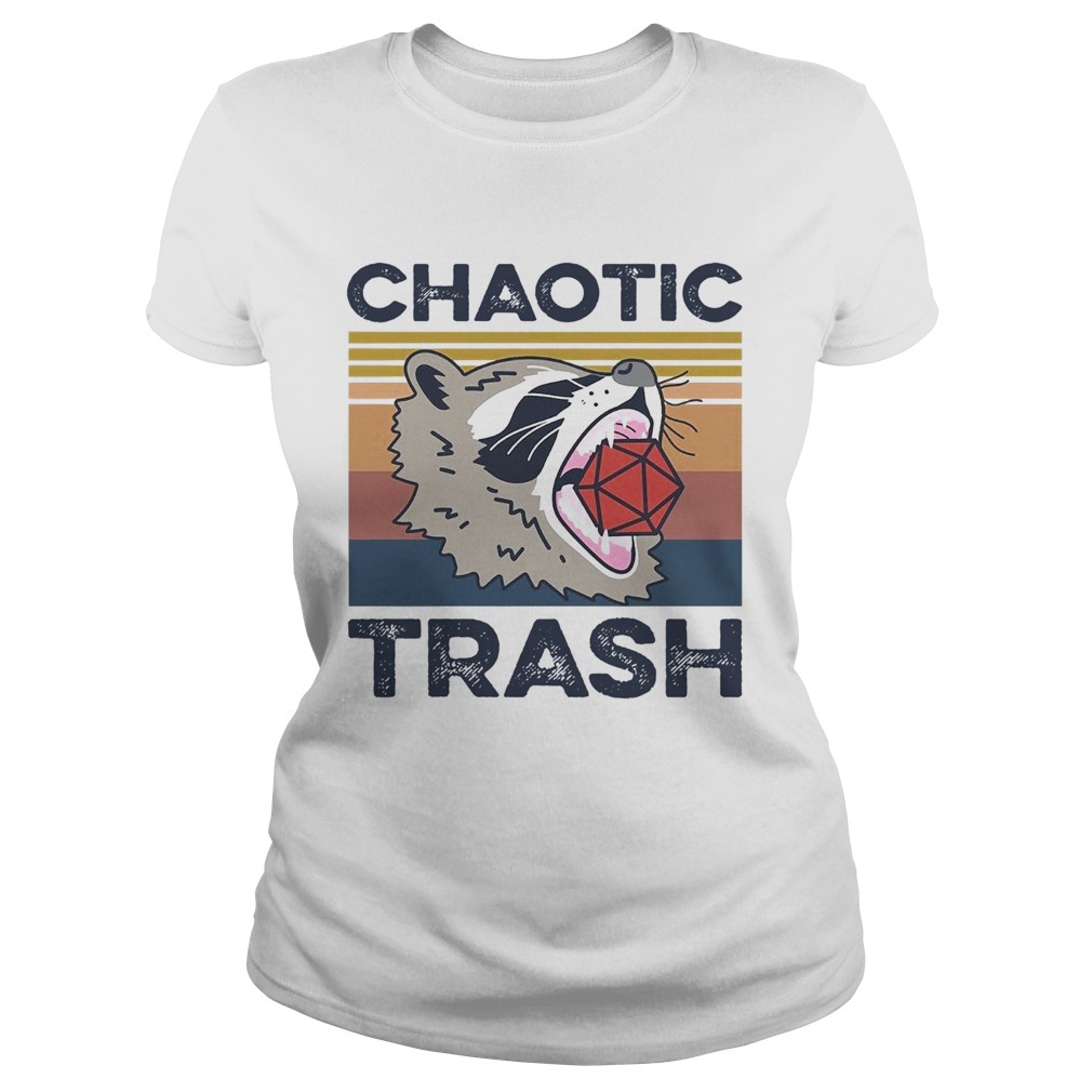 Chaotic Trash Game Raccoon Classic Ladies
