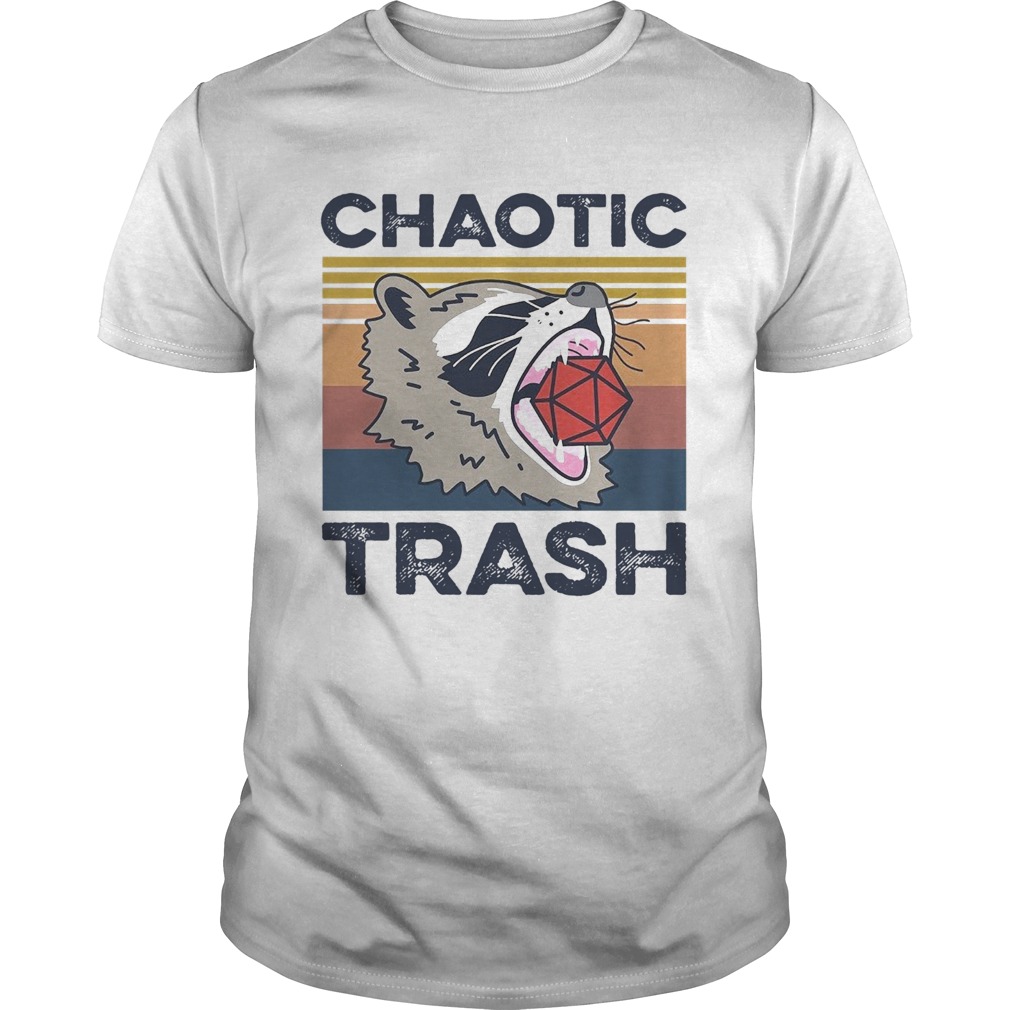 Chaotic Trash Game Raccoon shirt