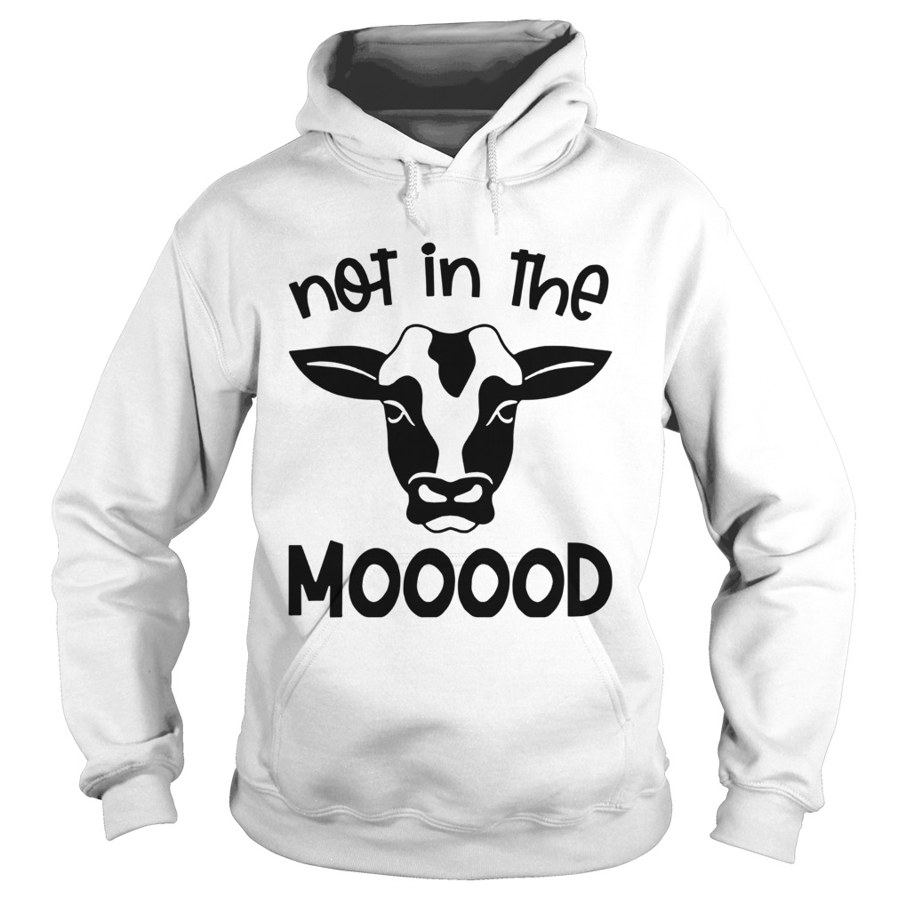 Cow Not In The Mood Hoodie