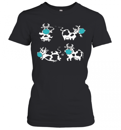 Cows Mask Chibi T-Shirt Classic Women's T-shirt