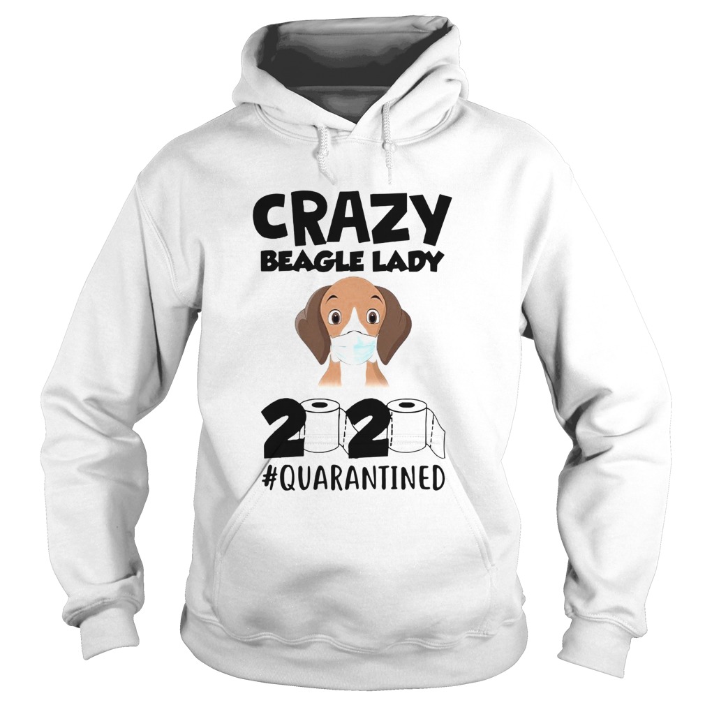 Crazy Beagle Lady 2020 Hoodie