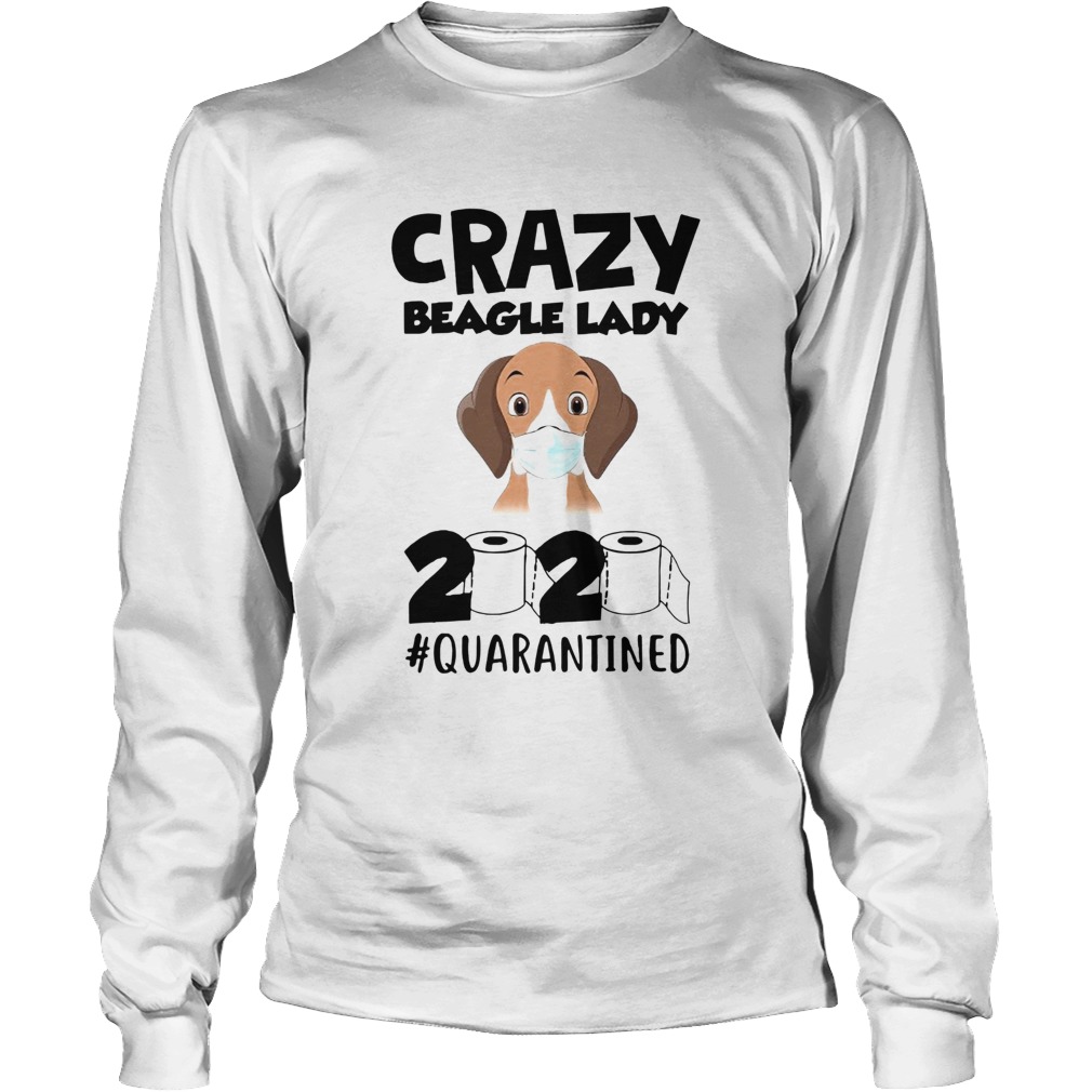 Crazy Beagle Lady 2020 Long Sleeve