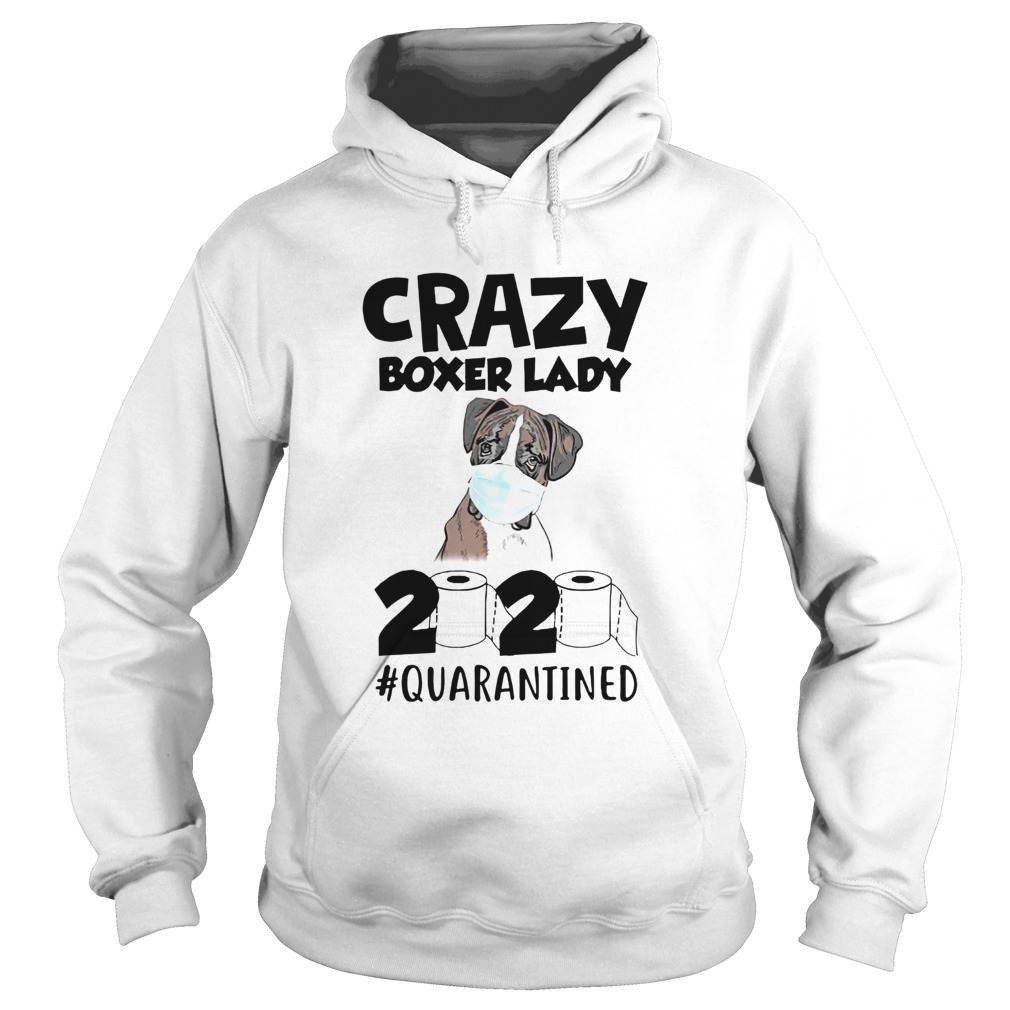 Crazy Boxer Lady 2020 Hoodie