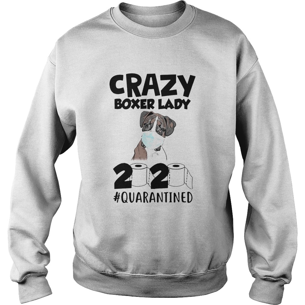Crazy Boxer Lady 2020 Sweatshirt