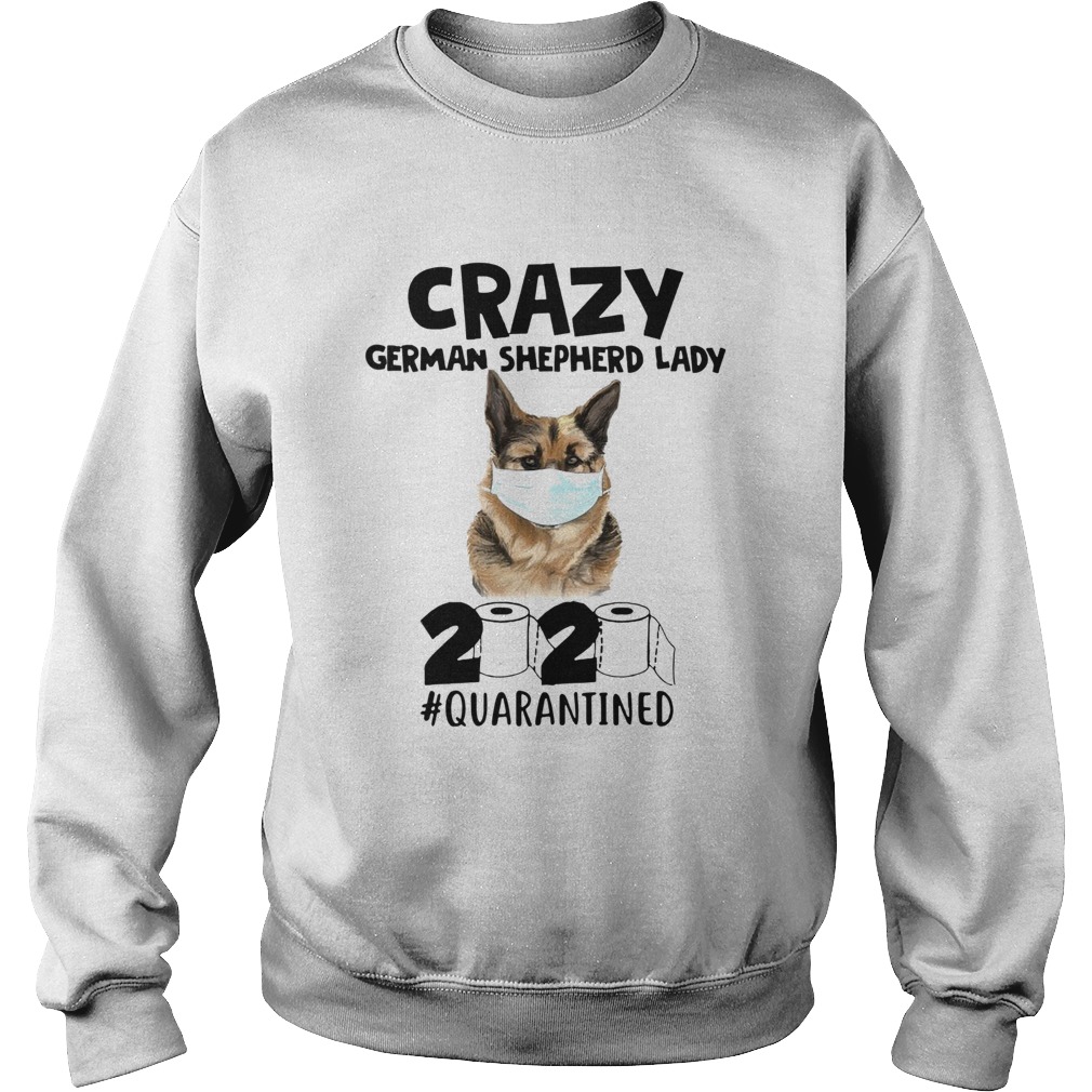 Crazy German Shepherd Lady 2020 Sweatshirt