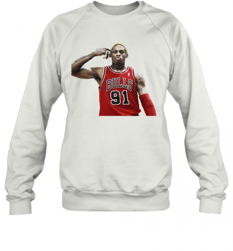 Dennis Rodman Bulls 91 T-Shirt Unisex Sweatshirt