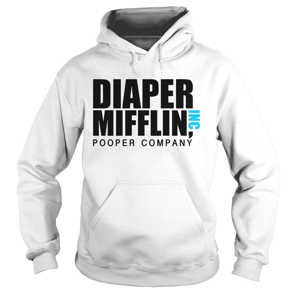 Diaper Mifflin Pooper Company Hoodie