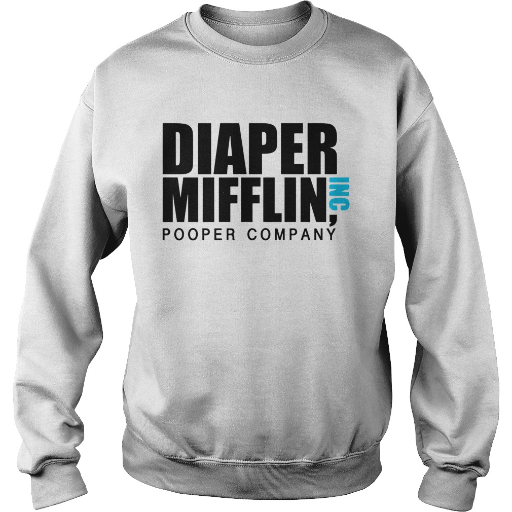 Diaper Mifflin Pooper Company Sweatshirt