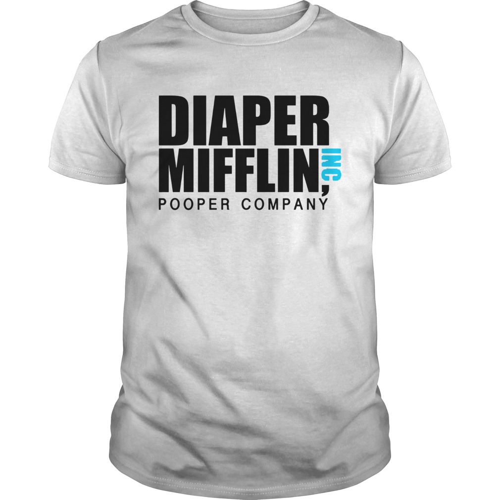 Diaper Mifflin Pooper Company shirt