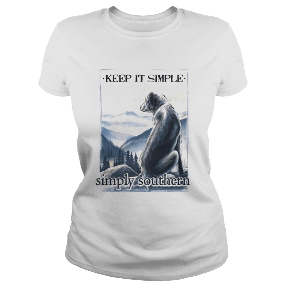 Dog Keep It Simple Simply Southern Classic Ladies