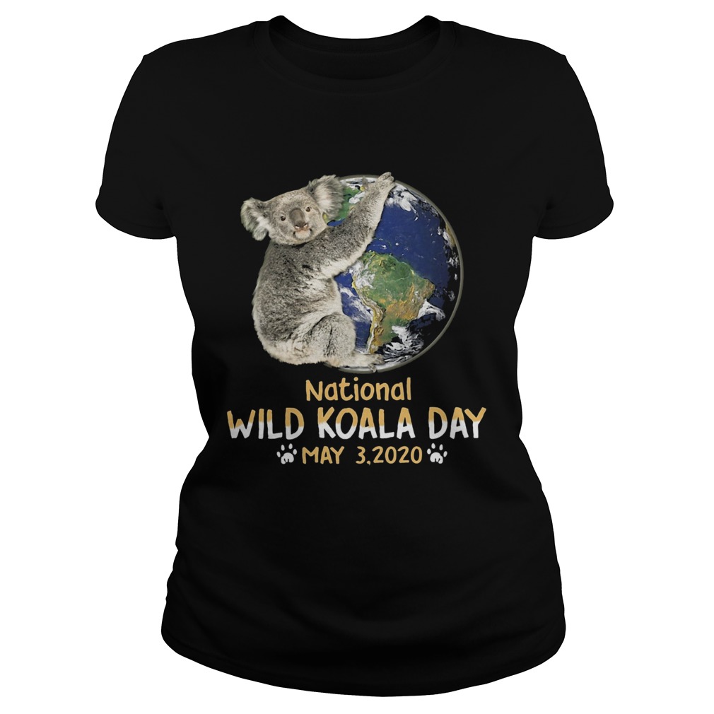 Earth national wild koala day may 3 2020 Classic Ladies