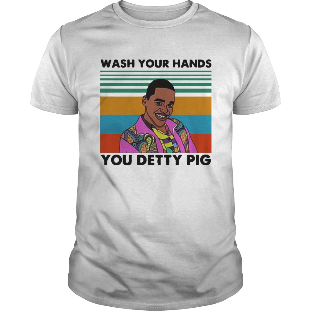 Eric Effiong Wash Your Hands You Detty Pig Vintage shirt