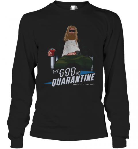Fat Thor The God Of Quarantine Warrior Culture Gear T-Shirt Long Sleeved T-shirt 