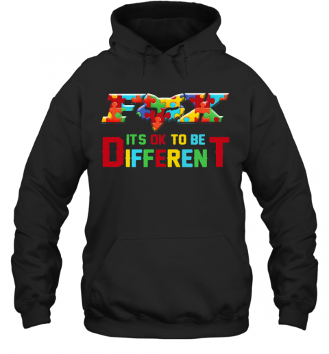Fox Austim It'S Ok To Be Different T-Shirt Unisex Hoodie