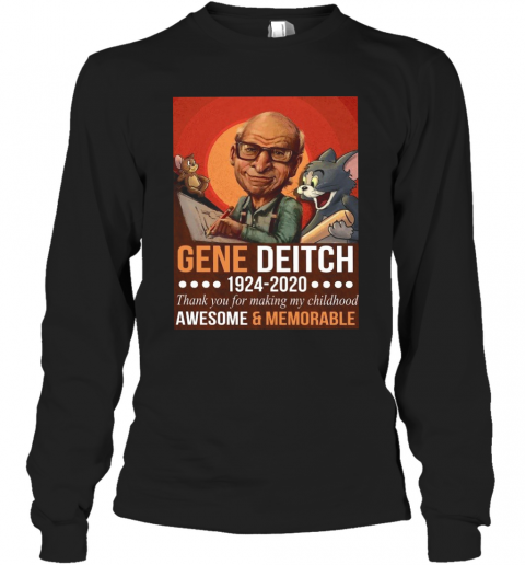 Gene Deitch My Childhood T-Shirt Long Sleeved T-shirt 