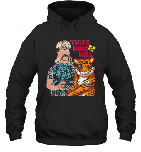 Hank Hill Tiger King Of The Hill Texas T-Shirt Unisex Hoodie