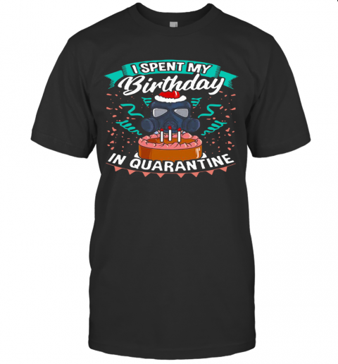 I Spent My Birthday In Quarantine Coronavirus T-Shirt