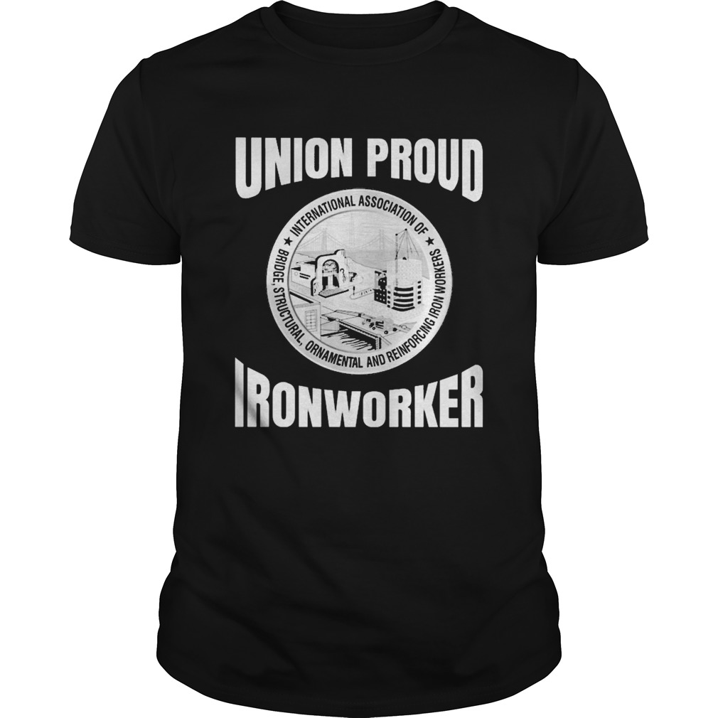 Union Ironworkers   structural  ornamental   Tshirt size XL iron worker