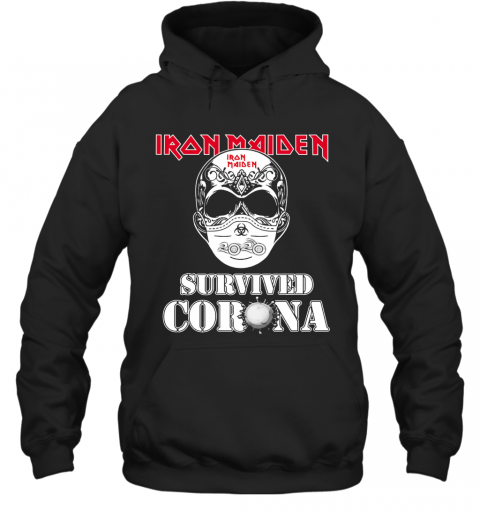 Iron Maiden 2020 Survived Corona T-Shirt Unisex Hoodie