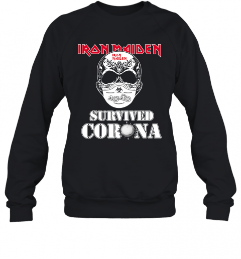 Iron Maiden 2020 Survived Corona T-Shirt Unisex Sweatshirt