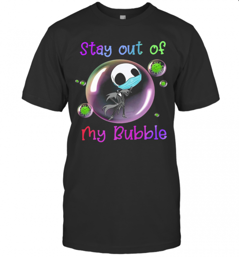 Jack Skellington Mask Stay Out Of My Bubble T-Shirt