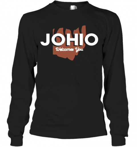 Joe Burrow JOHIO Wellcomes You T-Shirt Long Sleeved T-shirt 