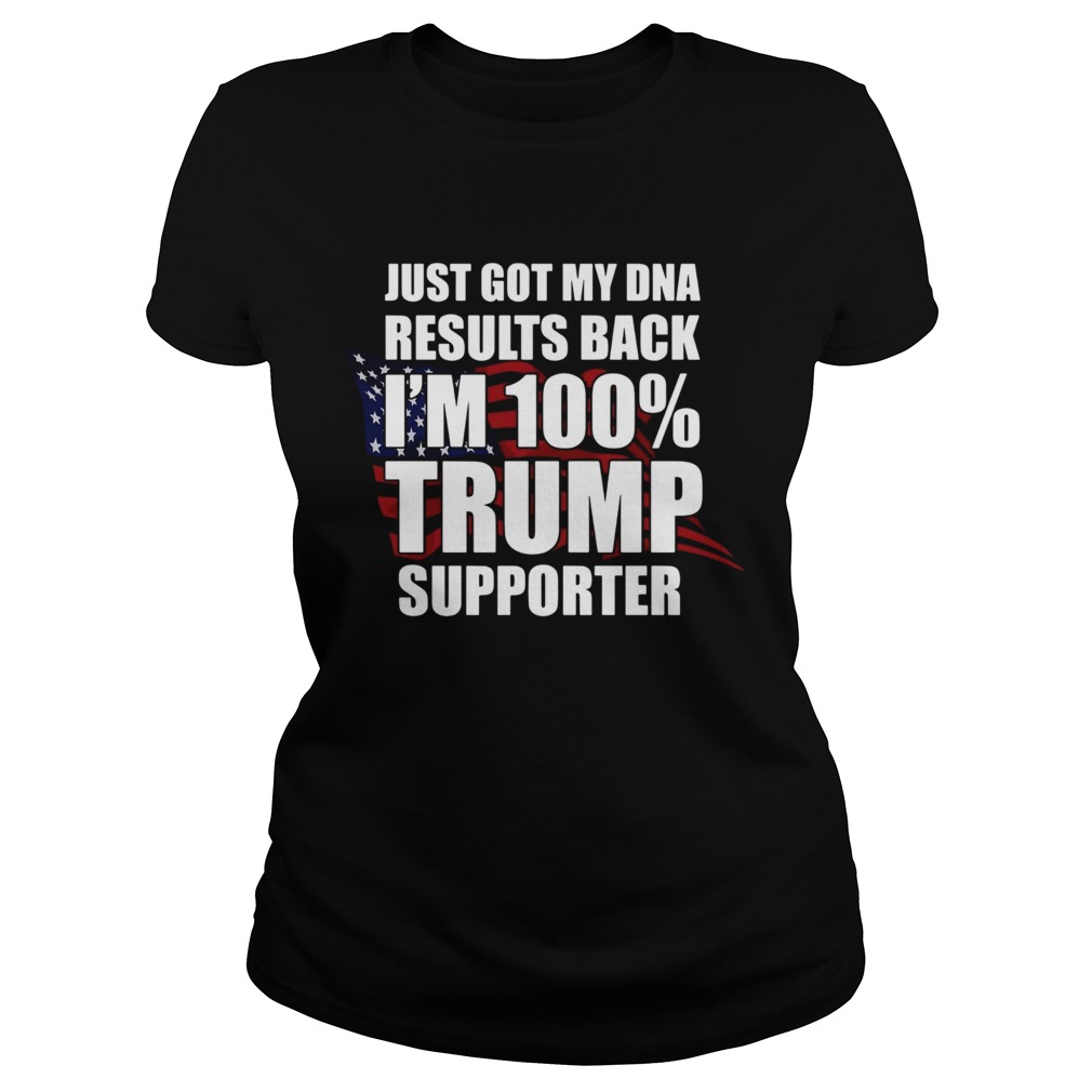 Just Got My Dna Results Back Im 100 Trump Supporter Classic Ladies