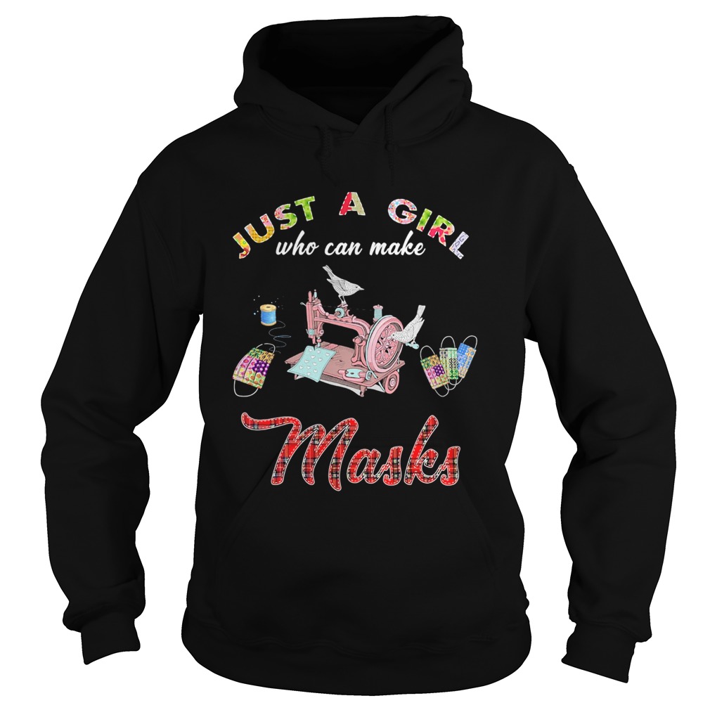 Just a girl who can make masks Hoodie
