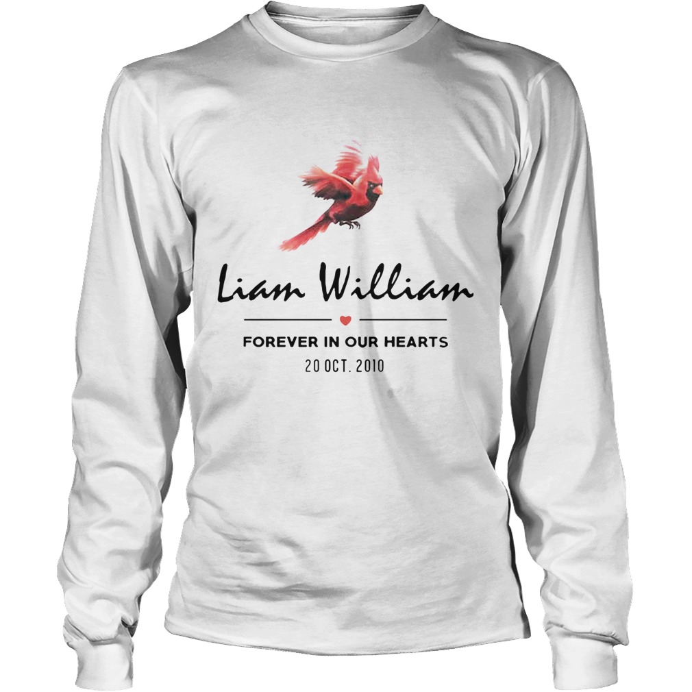 Liam Williams Forever In Your Hearts 20 Oct 2010 Long Sleeve