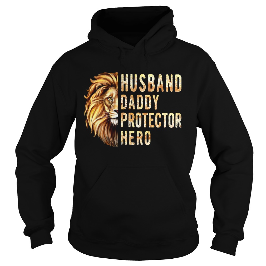 Lion Husband Daddy Protector Hero Hoodie