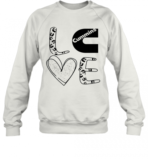 Love Cummins Heart T-Shirt Unisex Sweatshirt