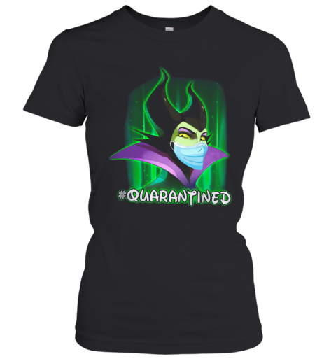 Maleficent Face Mask #Quarantined T-Shirt Classic Women's T-shirt