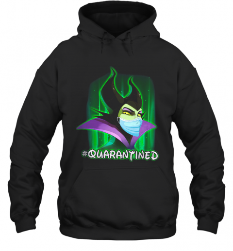 Maleficent Face Mask #Quarantined T-Shirt Unisex Hoodie