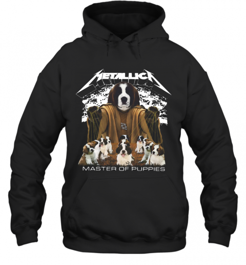 Metallic Bernard Master Of Puppies T-Shirt Unisex Hoodie
