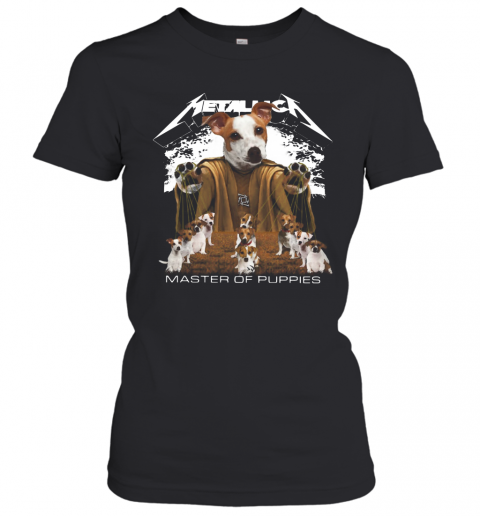 Metallic Jack Russell Terrier Master Of Puppies T-Shirt Classic Women's T-shirt